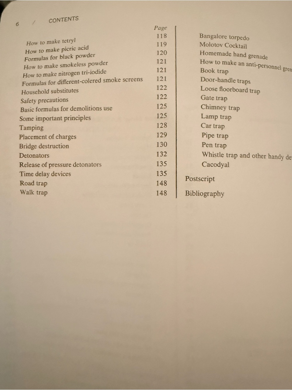 The Anarchist Cookbook by William Powell - Black Cover - Picture 6 of 6